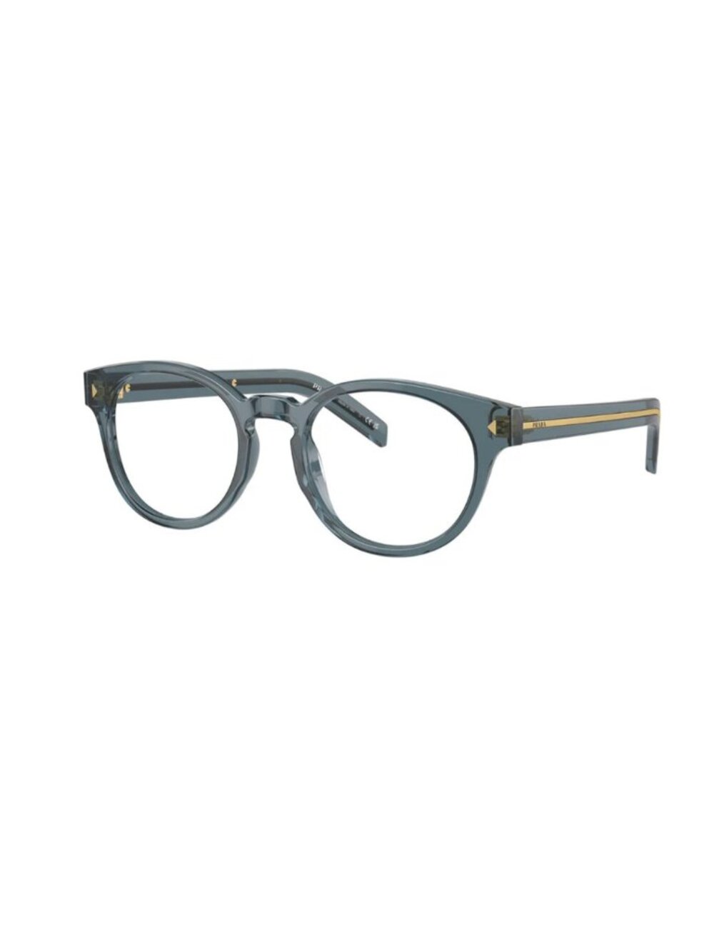 PRADA PRA14VF 17T1O1 52 Ocean Crystal Men's 52 mm Eyeglasses
